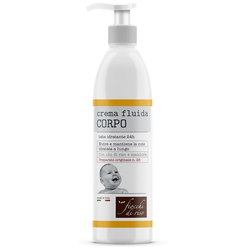 Fiocchi di riso crema fluida corpo idratante 240 ml