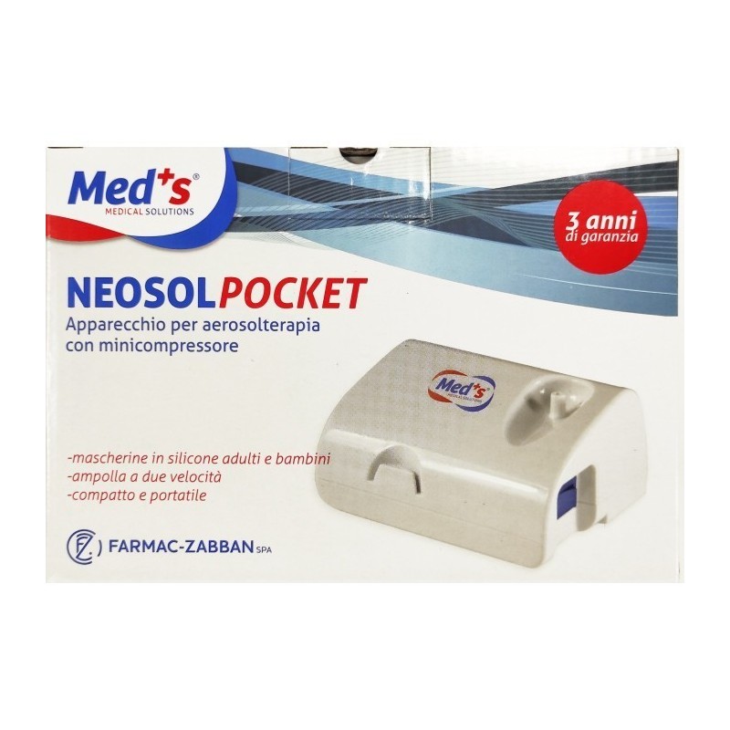Aerosol meds neosol pocket