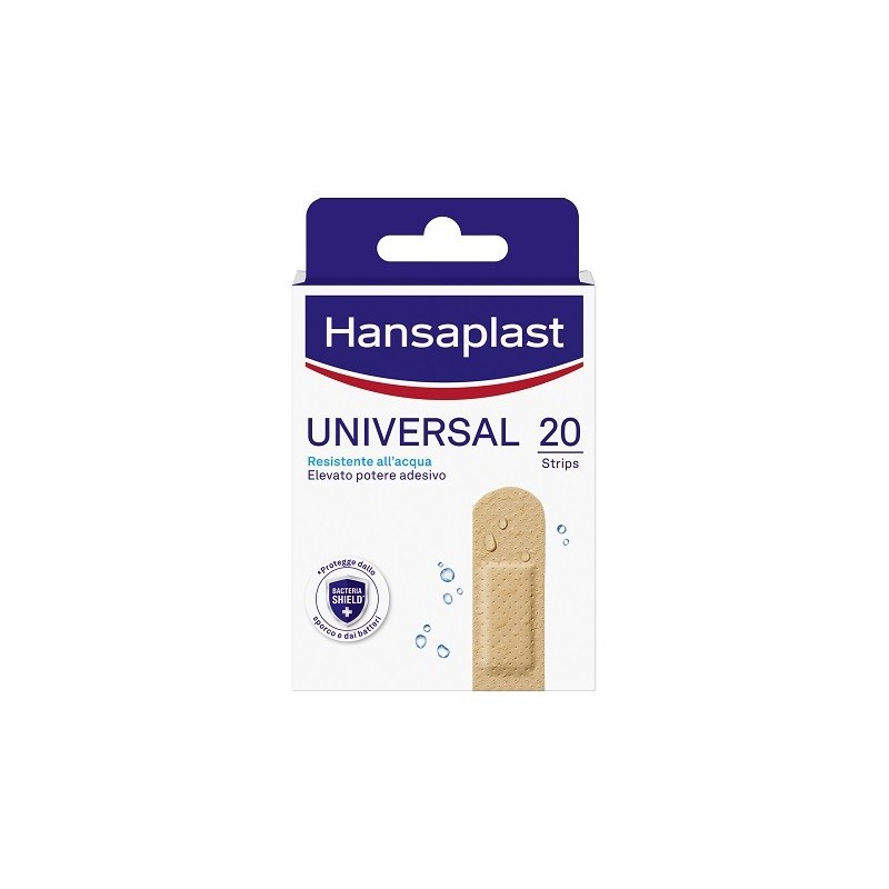 Cerotto hansaplast universal 72x19 mm 20 pezzi