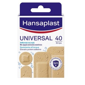 Cerotto hansaplast universal assortiti 40 pezzi