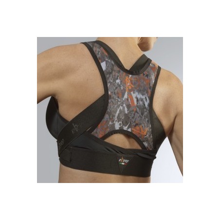 Ekeep b2 active bra reggiseno posturale sportivo nero/fun 2