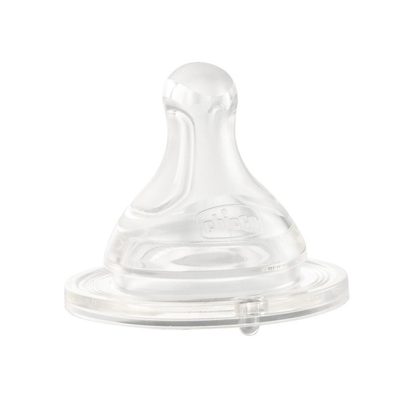 Chicco tettarella perfect 5 2m in silicone 2 fori 2 pezzi
