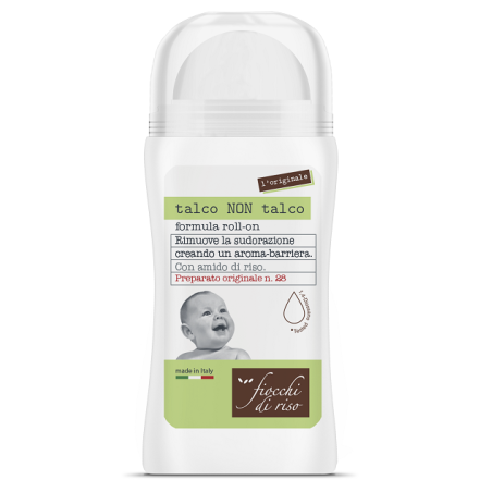 Fiocchi di riso talco non talco roll-on