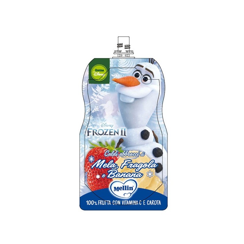 Pouch disney frozen mela fragola banana 110 g