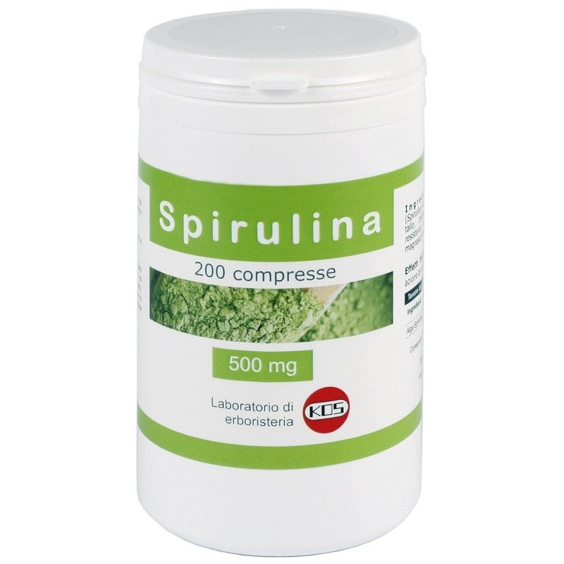 Spirulina 500mg 200 compresse Spirulina 500mg 200 compresse
