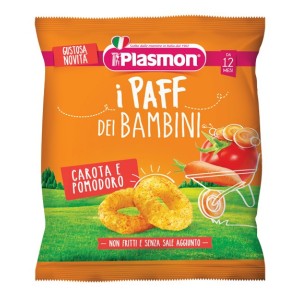Plasmon dry snack paff carota pomodoro 15 g