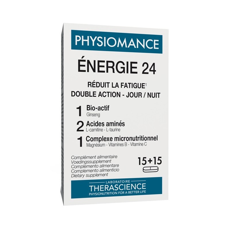Physiomance energie 24 30 compresse Physiomance energie 24 30 compresse