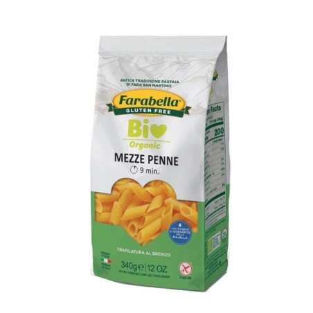 Farabella bio mezze penne mais riso 340 g