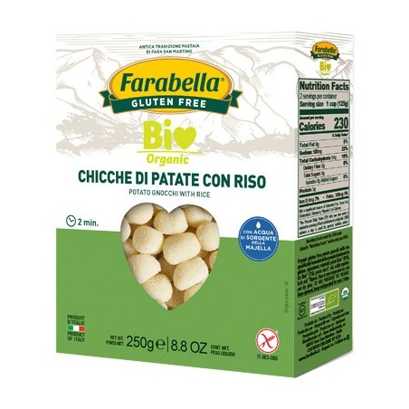 Farabella bio chicche di patate 250 g