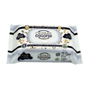Dermacotone salviettine talco 72 pezzi