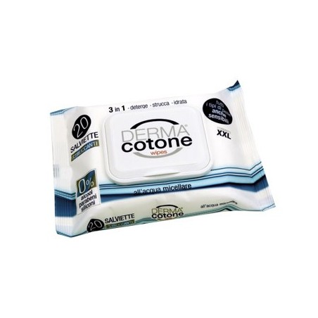 Dermacotone salviettine micellare pop up 20 pezzi