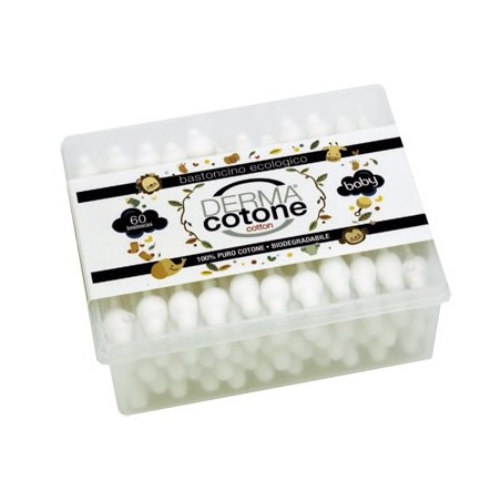 Dermacotone cotton fioc baby 60 pezzi
