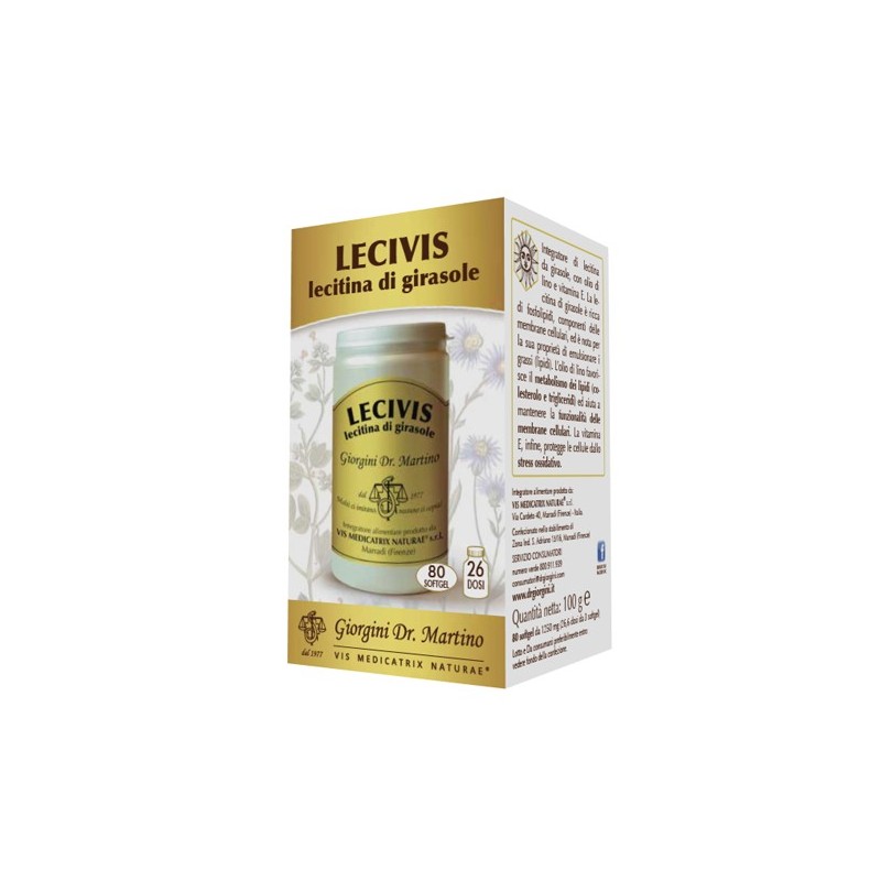 Lecivis 100 g 80 softgel