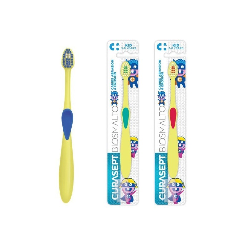 Curasept spazzolino biosmalto kids 3-6 anni