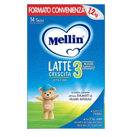 Mellin latte crescita 3 1,2 kg