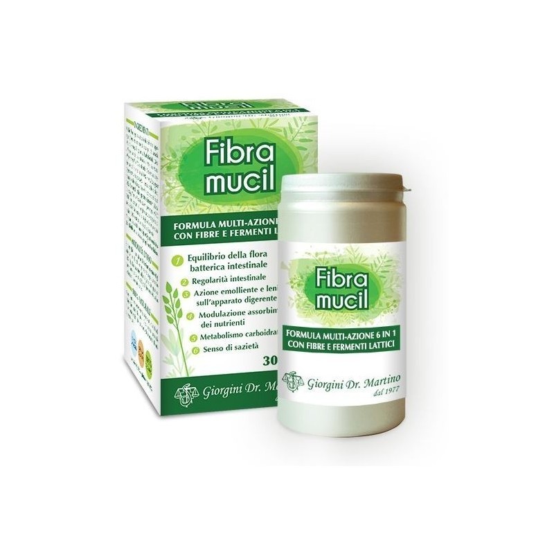 Fibramucil con fibre e fermenti lattici polvere 120 g