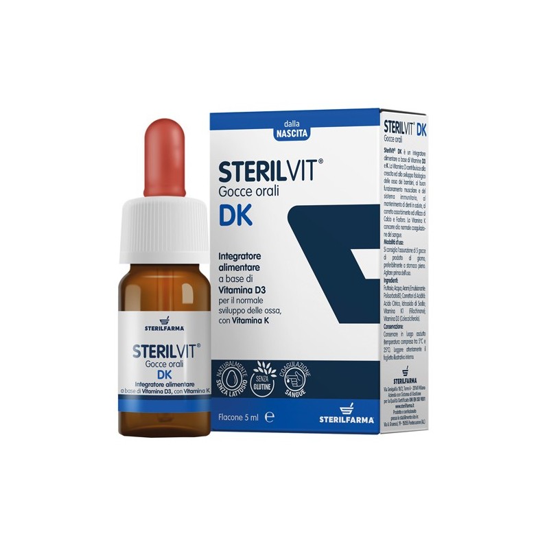 Sterilvit dk gocce 5 ml Sterilvit dk gocce 5 ml