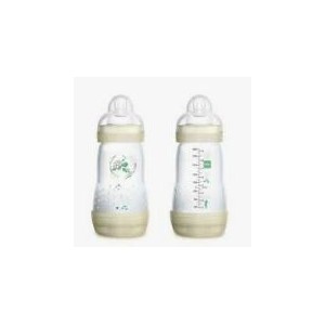 Mam biberon easy start 260 ml 2+ tettarella 2 neutro 2 pezzi