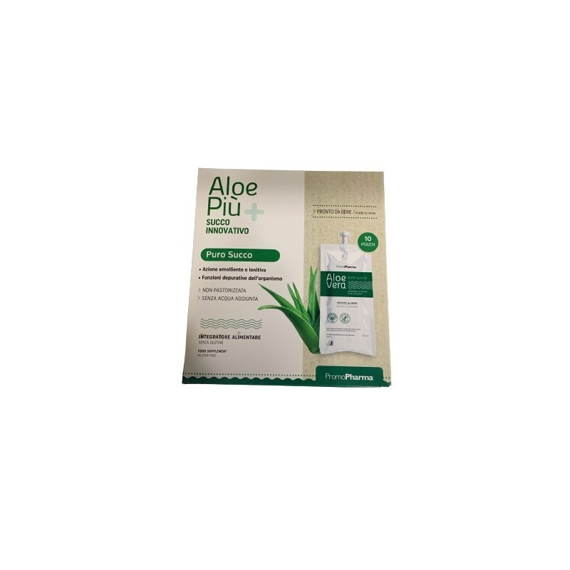 Aloe vera fresh juice succo puro 10 stick