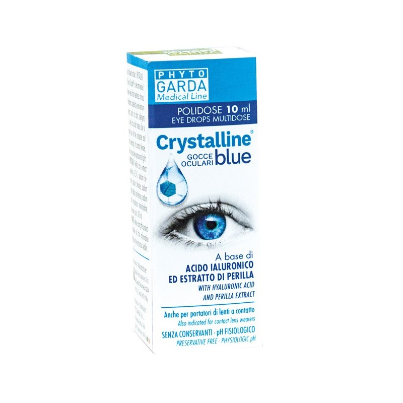 Crystalline blue gocce polidose 10 ml