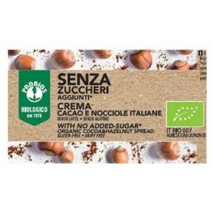 Crema spalmabile cacao/nocciole senza zuccheri aggiunti 200g