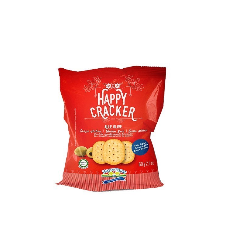 Happy farm cracker olive 60 g