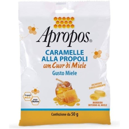 Apropos caramelle dure miele cuor di miele 50 g