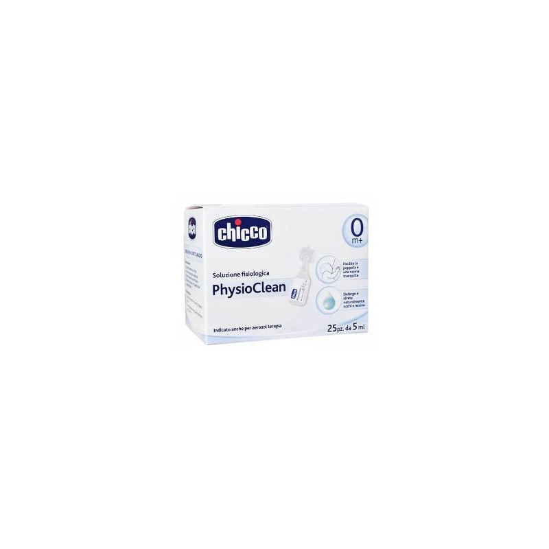 Chicco soluzione physioclean 5 ml 25 pezzi