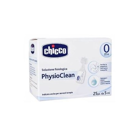 Chicco soluzione physioclean 5 ml 25 pezzi