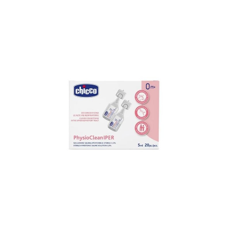 Chicco soluzione hypertonic 5 ml 20 pezzi