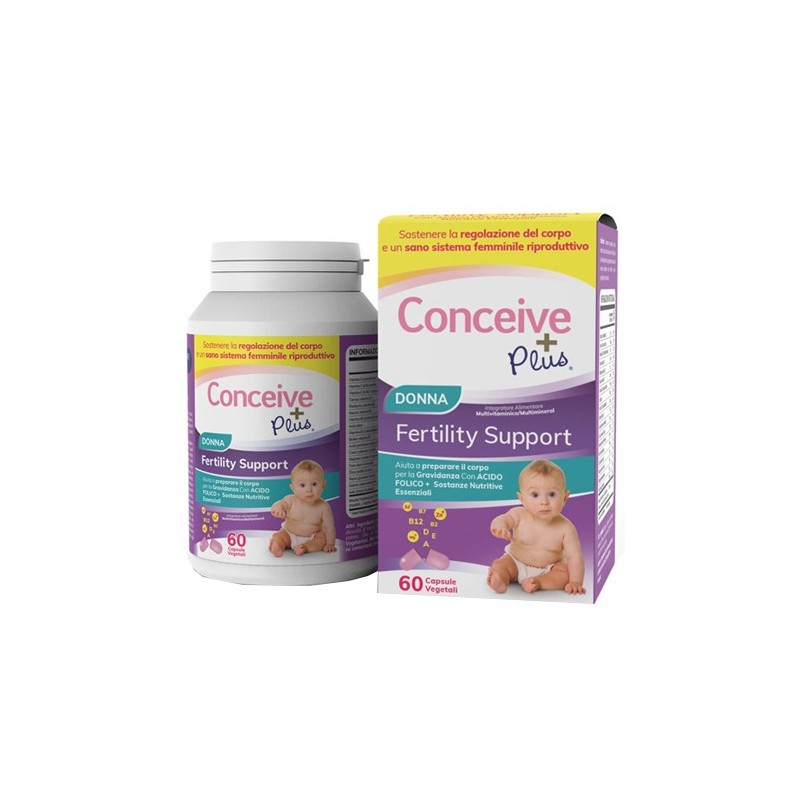 Conceive plus supporto fertilita' femminile 60 capsule Conceive plus supporto fertilita' femminile 60 capsule