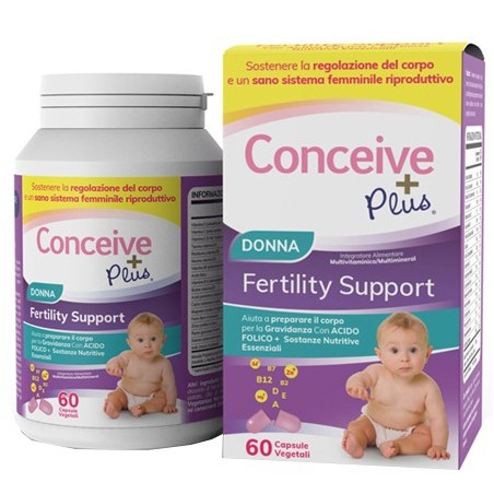 Conceive plus supporto fertilita' femminile 60 capsule Conceive plus supporto fertilita' femminile 60 capsule