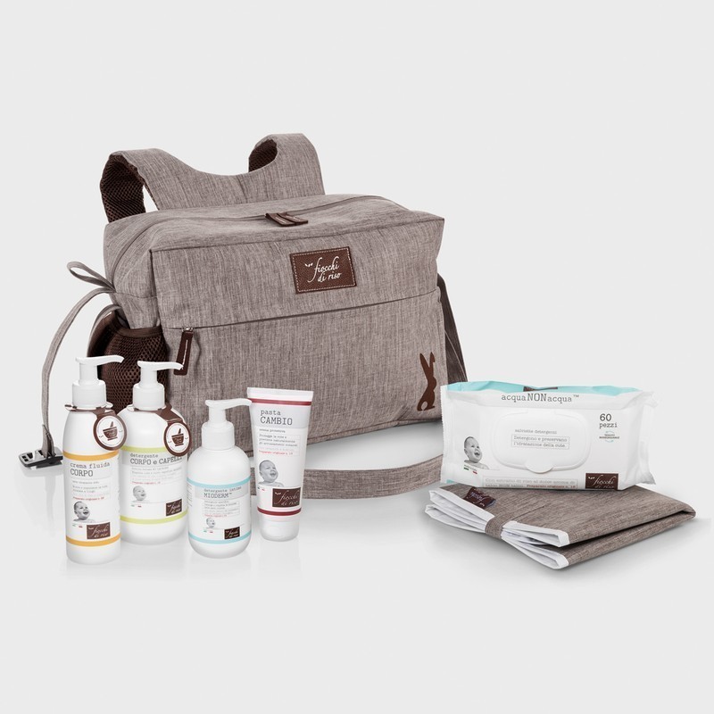 Fiocchi di riso cofanetto borsa fasciatoio