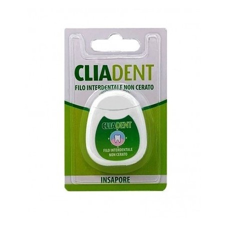 Cliadent filo interdentale non cerato 30 m Cliadent filo interdentale non cerato 30 m