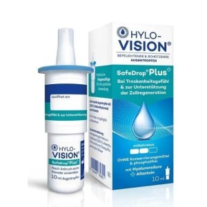 Hylovision safe drop plus collirio idratante e protettivo 10ml