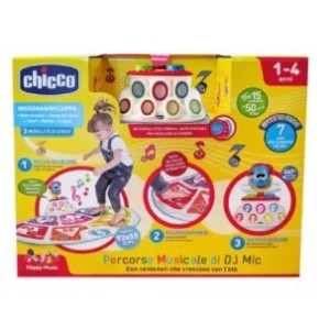 Chicco gioco percorso musicale dj mic ita