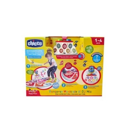 Chicco gioco percorso musicale dj mic ita