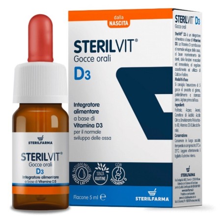 Sterilvit d3 gocce 5 ml Sterilvit d3 gocce 5 ml