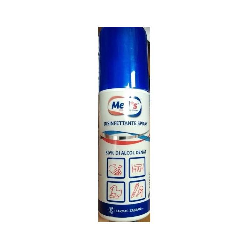 Meds disinfettante spray 80% 100 ml