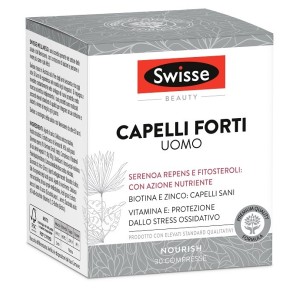 Swisse capelli forti uomo 30 compresse
