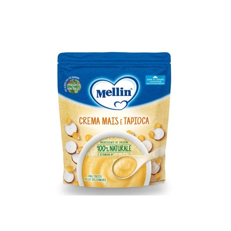 Mellin crema mais/tapioca 200 g