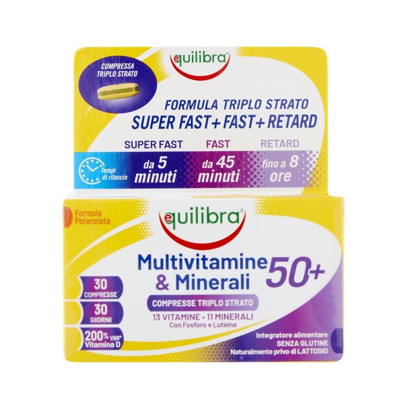 Multivitamine&minerali 50+ 30 compresse Multivitamine&minerali 50+ 30 compresse