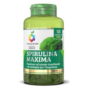 Colours of life spirulina maxima 120 compresse