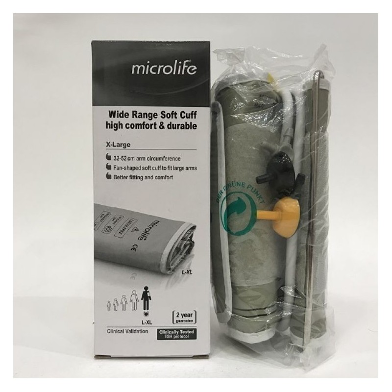 Microlife bracciale universale morbido 4g taglia l-xl ws-3252c