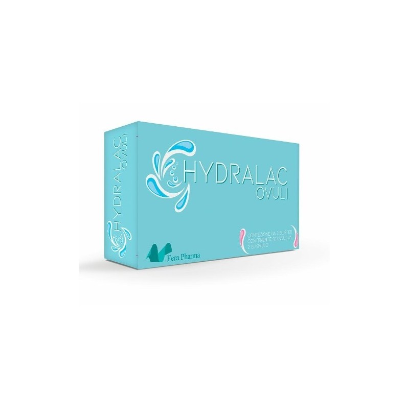 Hydralac ovuli vaginali 10 pezzi