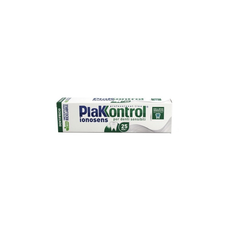 Plakkontrol ionosens dentifricio 75 ml