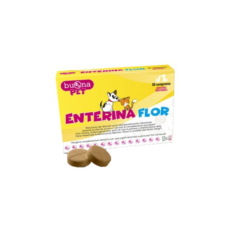 Enterina flor 20 compresse