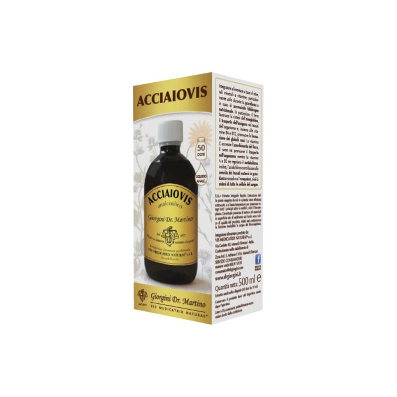 Acciaiovis liquido analcoolico 500 ml