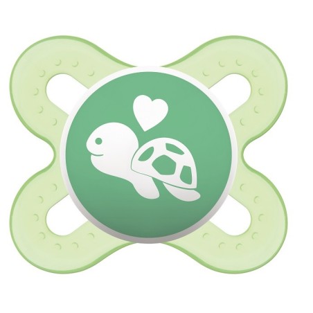 Mam succhietto original start 0-2 mesi silicone maschio 2 pezzi