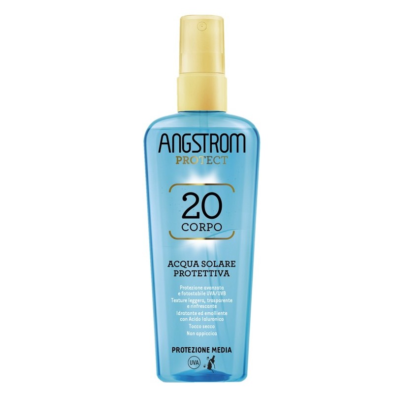 Angstrom acqua solare protettiva spf 20 140 ml